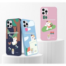 [주문제작]트라이코지 냥이의나들이 소프트 에어쿠션 카드젤리케이스 투명범퍼케이스 핸드폰케이스 갤럭시S/갤럭시노트/와이드/A/퀸덤