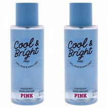 영국 Victorias Secret Pink Cool Bright Body Mist 빅토리아 시크릿 쿨 브라이트 바디 미스트 250ml 2팩