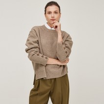노코시크 노코시크 POINT SLEEVE LAMS WOOL KNIT WD (3486555)