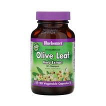 블루보넷 올리브 잎 허브 추출물 120 식물성 캡슐 올레유로핀 효능, 1개, 기본
