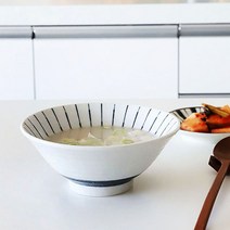 일본그릇 쿠로센 소면기 덮밥그릇