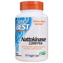 닥터스베스트 나토키나제 2 000FU 90 베지캡슐 Nattokinase, 270캡슐(9달)