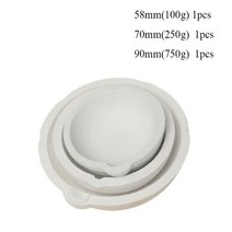 도가니 집게 실험실 연구실 100g-5000g 고온 석영 그릇 용해 주조 정제 금은 보석 도구 용융, [12] D, 12D