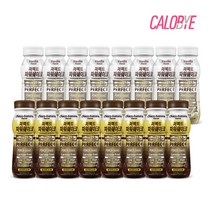 칼로바이 퍼펙트파워쉐이크 27.5g 단백질보충용 프로틴음료 16입, 단품, 선택:초코바나나 8개입+바닐라 8개입