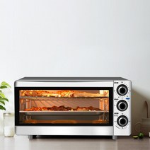 전기오븐 가정용오븐 오븐기 14L 120v/60hz 해양/국내 수출 대외 무역 다기능 자동 더블 레이어 전기 오븐, 한개옵션0