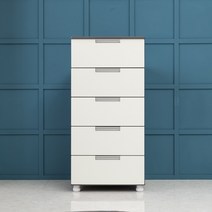 제인 깊은 5단 서랍장 600, 오크