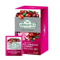 아마드 로즈힙 히비스커스 체리 20티백, 40g, 20개입, 1개