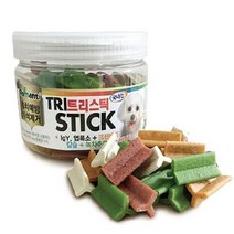 펫해피 로만티 혼합 칼슘 크렌베리 녹차 세이지 치석예방 국산껌 트리스틱껌300g, 1개
