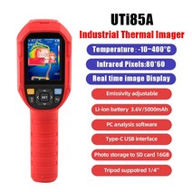 UNIT UTi260B UTi85A 적외선 열 화상 산업 이미징 카메라15 ~ 550 °C 휴대용 USB 지열 감지기, 01 UTi85A