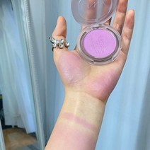 유니 솔리드 블러셔 파우더 지성팩트 안뜨는 촉촉 커버력좋은쿠션, G201 볼보라색~하얗고 약한 펄