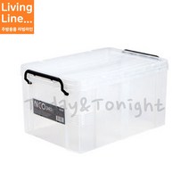 Kitchen 코멕스 튼튼한 장난감 레고블럭 정리함 3L-60L 까지 장난감통 토이박스 리빙박스, ♡네오박스 340(34L, 1BOX(4개입))♡, [ 1개 ]