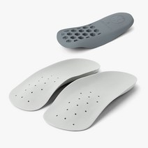 SCUTI 기능성 아치 평발 깔창 자세 교정 신발 족저근막, 베이지(SOFT), L, 베이지, 1개
