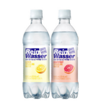 라인바싸(탄산수) 레몬+자몽 500ml x 40PET, 라인바싸(탄산수) 레몬+자몽 500