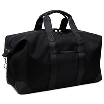 남여공용 가벼운 발수 무지 여행 빅 옷 짐 가방 크로스백