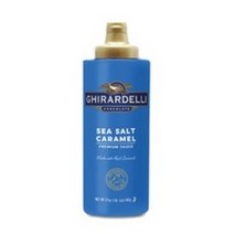 기라델리 씨솔트 카라멜소스 스퀴즈보틀 482g 커피소스, 단품