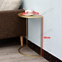 모서리서랍장 삼각틈새코너장 코너수납장 Nordic Coffee Table Sofa Side Modern Minimalist Wrought Iron, 한개옵션1, 02 2