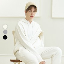 유니패밀리 남여공용 베이직 후드티