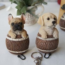 기타 바보사랑[리빙톡톡]DL-276강아지 후크 겸 미니어처 5style 카페 장식소품, 선택:슈나우져, 상세 설명 참조