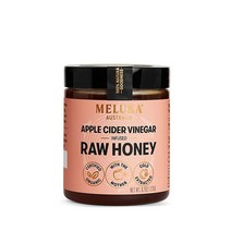 Meluka Australia 프리미엄 생꿀 100% 순수 살균되지 않은 여과되지 호주 꿀 USA 미국, Apple Cider Vinegar, 1개