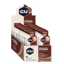 발렌타인데이 구에너지 오리지널 스포츠 뉴트리션 에너지 젤 24개 초콜릿 아웃레이지, 24 Count (Pack of 1), Assorted Flavors