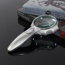 휴대용 노안 돋보기 확대경 독서용 관찰 학습용 LED 1개