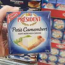 프레지던트 쁘띠 까망베르 치즈 아이스박스 포장, 3개입, 단품