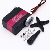 RC서보 아두이노서보모터 Dsservo rds5160 ssg 60kg 8.4v 고전압 토크 스테인레스 스틸 기어 rc 모델 로봇 암 arduino diy 산업용 디지털 서보, 각도-90 m.disc