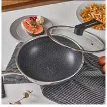 [빈스타]통 3중 양면코팅 스텐큐브 후라이팬 2종세트 /후라이팬(28cm) +궁중팬 (28cm) + 유리뚜껑, 후라이팬 28cm +궁중팬 28cm