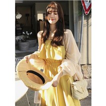 [일상도감] 프릴 끈나시 점프슈트