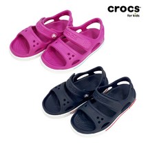 크록스 크록밴드 키즈 샌들 남아 여아 아기 유아 아동 베이비 여름 샌달 슬리퍼 신발, 핑크C8