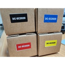[후지제록스] 리필토너 DC-SC2020 토너 (검정 파랑 빨강 노랑) DocuCentre-SC2020 (검정:12 500매/컬러 각각 : 14 000매), 검정, 1개