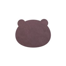 린드디엔에이 베어 테이블 매트 퍼플