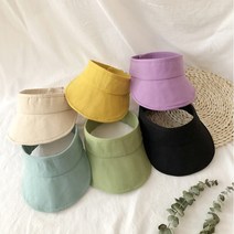 홀라[앙상블 아동/유아 칼라 면 썬캡 모자/썬햇/여름 모자