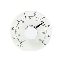 창 온도계 투명 온도 모니터 실내 실외 가정을위한 자체 접착 성 창 온도계