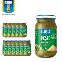 De Cecco Basil Pesto Sauce 데체코 바질페스토 190g, 12개