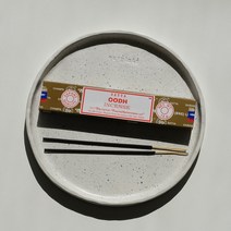 Nagchampa 나그참파 인센스 스틱 인도 명상 향 피우기 홀더 세트, oodh