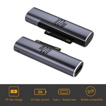 102W 유형 C PD 고속 충전 플러그 USB 어댑터 변환기 Microsoft Surface Pro 8 7 6 5 3 책 스튜디오 노트북 액세서리, [03] 65W