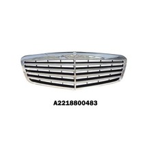 벤츠그릴 세로 벤츠다이아몬드그릴메르세데스 벤츠 S300 2010-2013 S 클래스 W221 전면 그릴 범퍼 A221880, 01 A2218800483