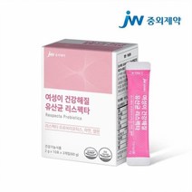 중외제약 여성이건강해질 유산균리스펙타, 2박스, 60포