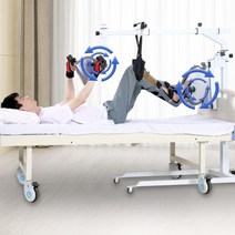 노인 상하지 근력운동 팔다리 실내 누워서 침대 요양원 관절, B