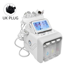 고주파마사지기 기미잡티제거펜 눈밑진공 페이스 클리닝 하이드로 워터 산소 제트 필 머신 Ance 모공 클리, 한개옵션1, 04 White UK Plug