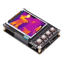 카메라 누수 탐지 배관 난방 감지 열화상 디지털 적외선 열 화상 이미 저 조정 MLX90640 휴대용 USB 온도계 온도 테스트 센서 장치, 01 Without Battery