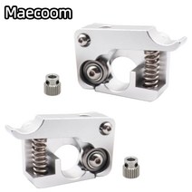 MK10 원격 압출기 알루미늄 압출 1.75mm 오른쪽 왼손 암 풀 메탈 보우 덴 3D 프린터 26 톱니 기어 포함, 02 Right, 02 Right
