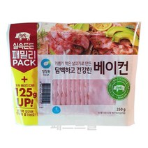청정원 담백하고 건강한베이컨, 250g, 1개