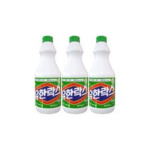 유한락스 후레쉬 1L 3개