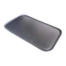 자동차 부품Universal Car Armrest Cushion Box Center Console Hand Support PU Leather Pad Interior Acc, Black