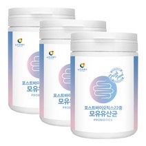 모유유산균 모유유래 유산균 포스틱바이오틱스 L 프롤린 락토바실러스 가세리 루테리 퍼멘텀, 230g x 3통
