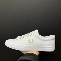 편집샵 에스마켓 FRED PERRY B4343 WHITE METALLIC GOLD_200