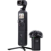 DJI 포켓 2 크리에이터 콤보 4K 카메라가 있는 3축 짐벌 스태빌라이저 (리뉴드 프리미엄), 한개옵션0