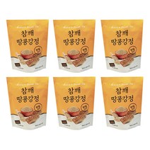 한입 참깨 땅콩강정, 110g, 6개